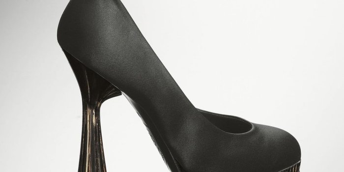 1280x1024 Women's unpaired black platform stiletto HD wallpaper | Wallpaper Flare