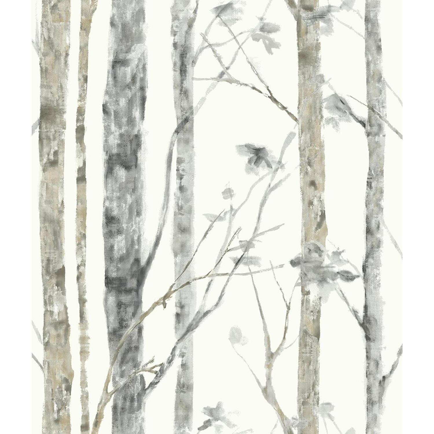 1500x1500 RoomMates Birch Trees Peel and Stick Wallpaper