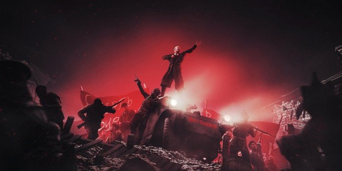 1332x850 Wallpaper Red, People, Red, Communism, Communism, Lenin, Russia