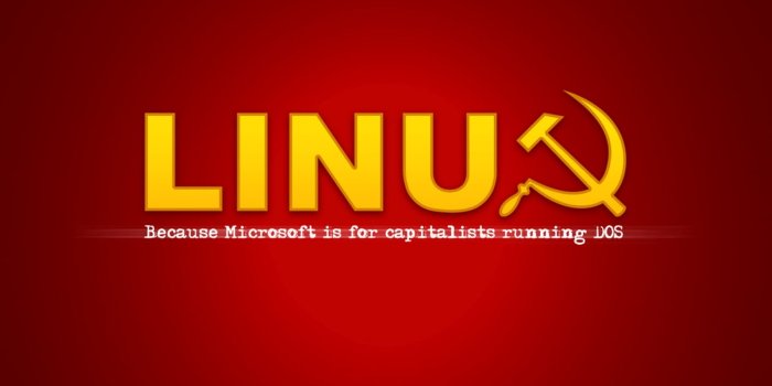 1600x1200 communism, Linux, Microsoft :: Wallpapers