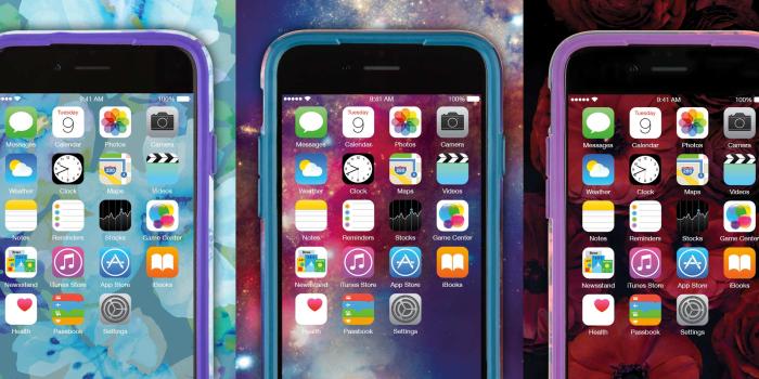 2270x1000 CandyShell Inked Wallpapers for iPhone 6 Plus | Match Your Case