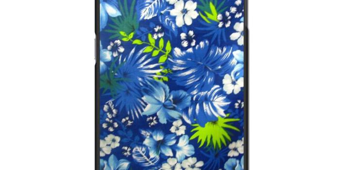 1200x1200 Amazon.com: S6 Edge Case Hawaiian Royal Blue Wallpaper - Case for