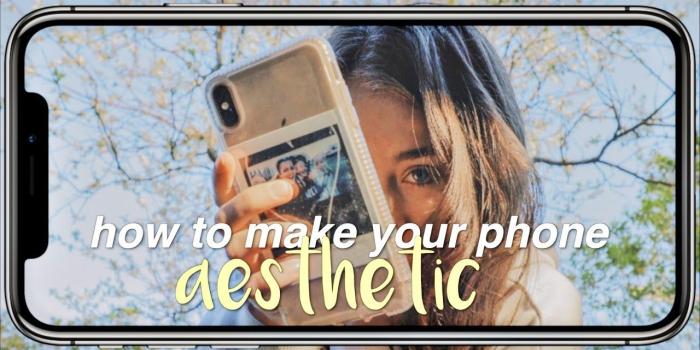 1280x720 How to have an aesthetic phone - Organization, Case, Wallpaper