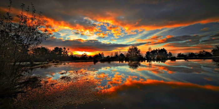 1920x1080 40+ Sunset Scenic Wallpapers - Download at WallpaperBro