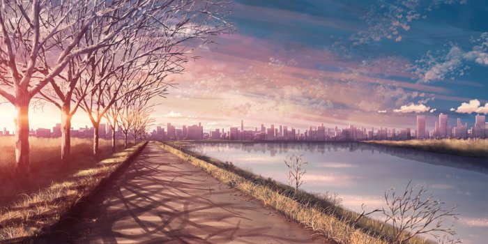 1280x720 Anime Scenery <3 | Digital Art in 2019 | Anime scenery wallpaper