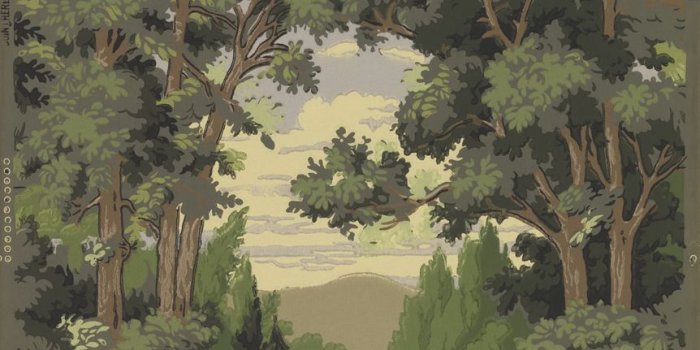 862x1250 Scenic Wallpaper and the City | Cooper Hewitt, Smithsonian Design Museum