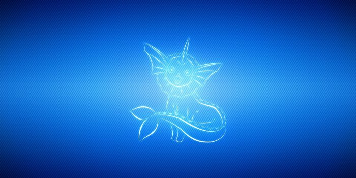 2048x1152 VAPOREON DUAL MONITOR WALLPAPER