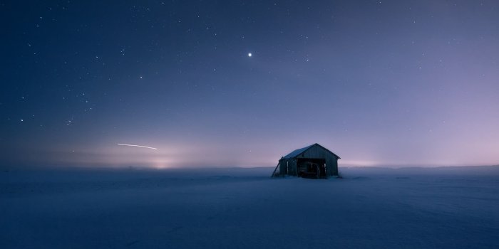 1920x1200 Old barn in snow wallpaper - World wallpapers - #46463