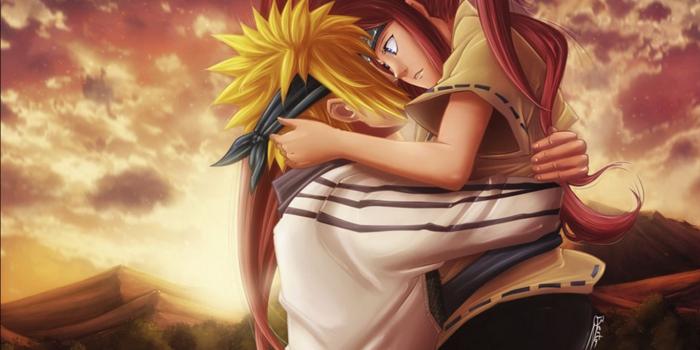 1366x768 Minato Namikaze And Kushina Uzumaki ❤ 4K HD Desktop Wallpaper for