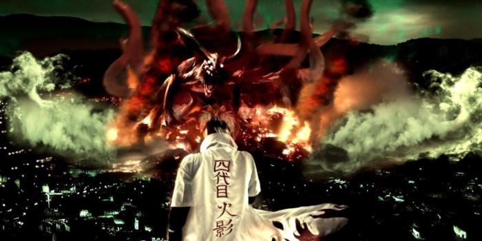 1198x765 Minato Naruto Vs Kyubi Wallpaper | Carik Wallpapers