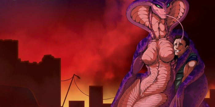 1332x850 Wallpaper city, moon, game, Viper, snake, man, XCOM, lamia, by