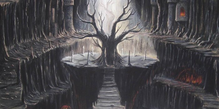 2229x1406 Black and white floral print sofa chair, painting, norse, mythology, sun  rays HD wallpaper | Wallpaper Flare