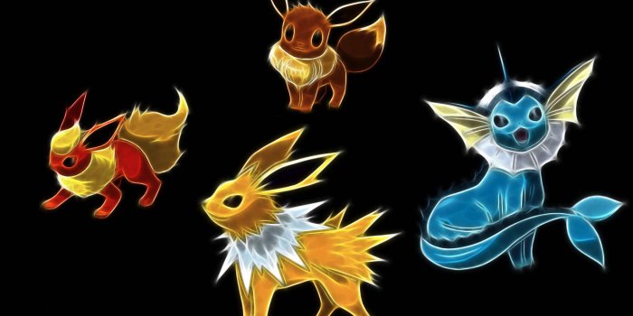 1920x1200 Download Wallpaper Source - Pokemon Vaporeon Black Background Free