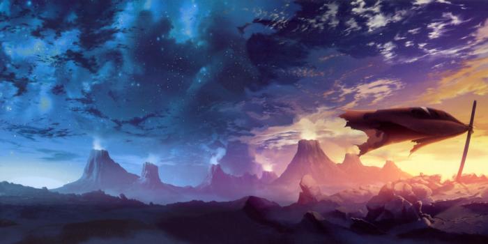 4000x1609 Tengen Toppa Gurren Lagann HD Wallpaper | Background Image