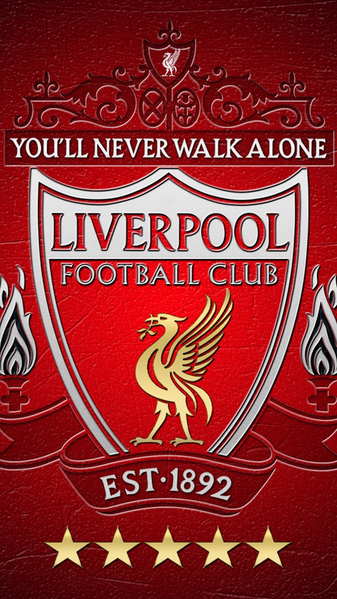 1080x1920 Wallpaper iPhone Liverpool | 2019 3D iPhone Wallpaper
