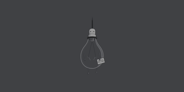 2560x1440 minimalism, #simple, #lightbulb, #humor, #dark humor wallpaper