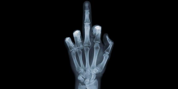 1366x768 The X Ray Finger Wallpaper | 1366x768 | ID:53129