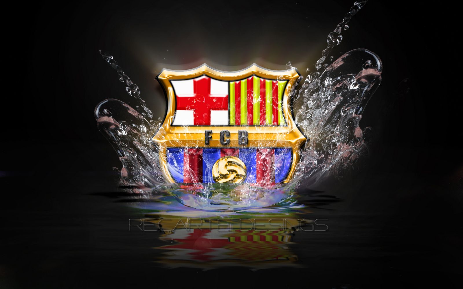 1600x1000 Barcelona FC Football Wallpaper