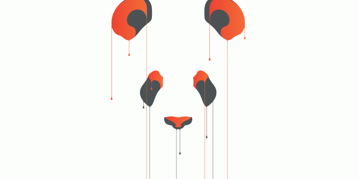 4961x3508 I couldnt find a nice minimal panda wallpaper, so I made my own