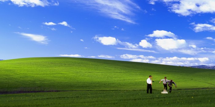 3840x2160 Office Space Windows XP bliss Wallpaper (3840 x 2160) : pcmasterrace