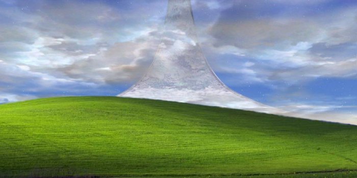 1024x768 Halo | Windows XP Bliss Wallpaper | Know Your Meme