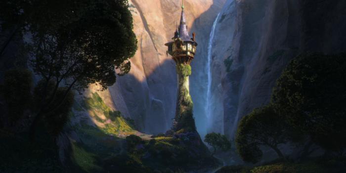 1920x1080 Rapunzel's Tower from Tangled Desktop Wallpaper