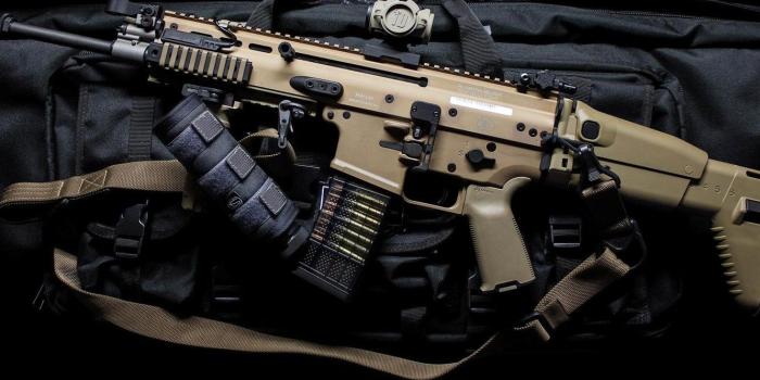 1332x850 Wallpaper weapons, machine, weapon, assault rifle, SCAR, assaul