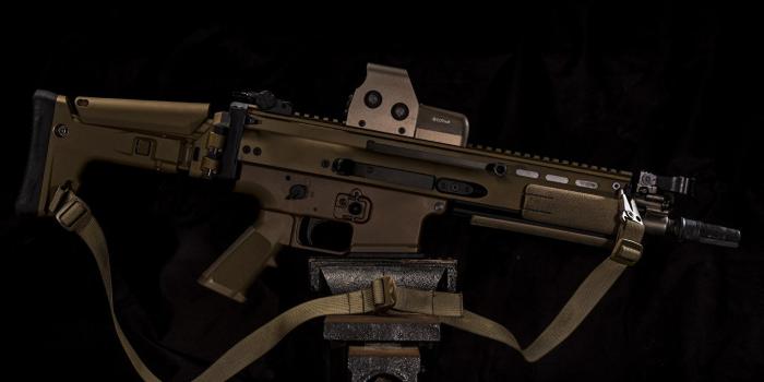 1366x768 Image Rifles FN SCAR military 1366x768