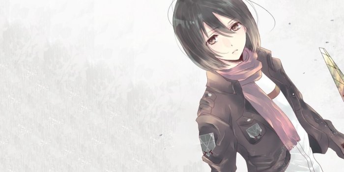 1366x768 Mikasa Ackerman wallpaper - Shingeki no Kyojin (Attack on titan