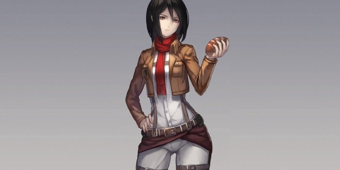 1920x1080 Attack On Titan [10] Wallpaper - Attack On Titan Wallpapers Mikasa