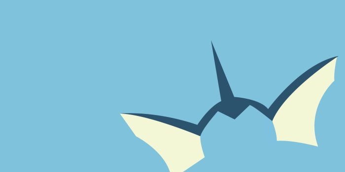 1920x1080 Minimalistic Vaporeon - Pokemon Wallpaper (1920x1080) (22664)