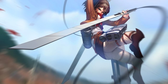 2099x1481 757 Mikasa Ackerman HD Wallpapers | Background Images