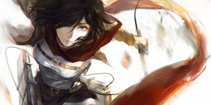 1440x900 49+] Attack on Titan Mikasa Wallpaper on WallpaperSafari