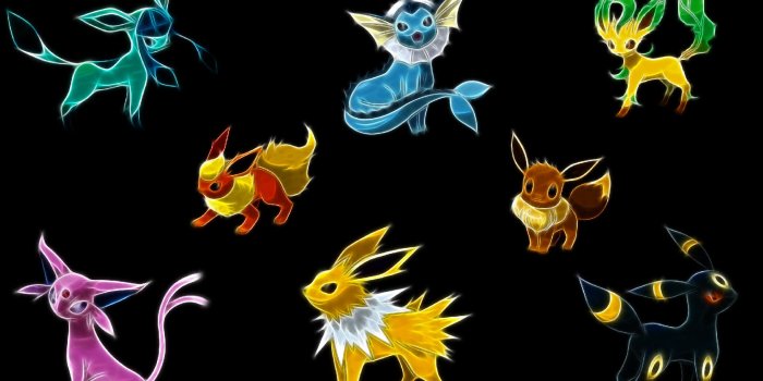 1920x1200 Vaporeon Anime Black Background wallpapers Collection