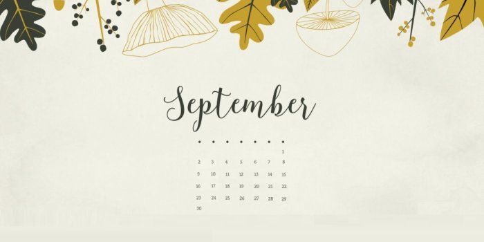 1243x761 September 2018 Calendar Wallpapers | Calendar 2018 | Calendar