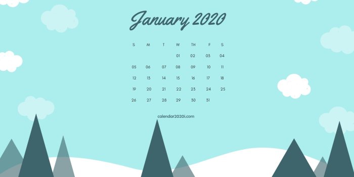 1920x1080 2020 Calendar Monthly HD Wallpapers | Calendar 2020