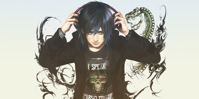 1920x1080 Man with headphones illustration, Harry Potter, Severus Snape HD