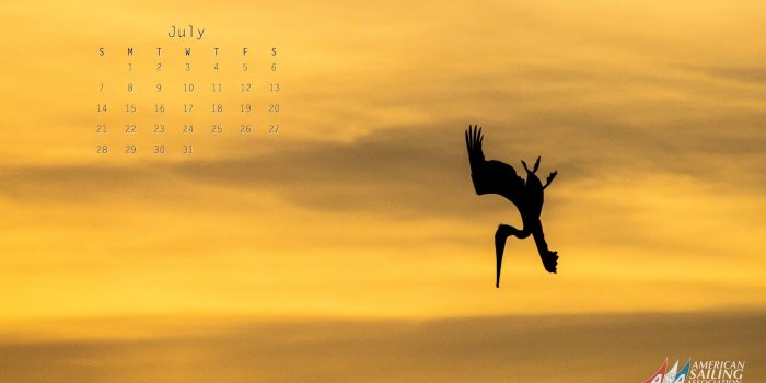 1920x1080 FREE Desktop Wallpaper Sailing Calendar 2019