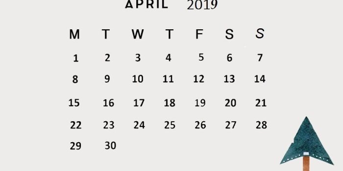 1060x1780 Flower April 2019 Iphone Wallpaper Calendar | Background. in 2019