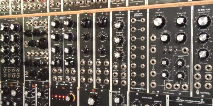 1920x1080 Modular Synthesizer Wallpaper