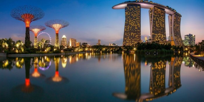 1920x1200 Marina Bay Sands Singapore HD wallpaper