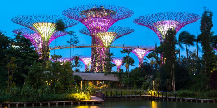 3840x2400 Gardens By The Bay In Singapore wallpaper