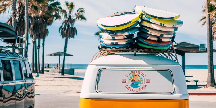2880x1620 Beach Summer Surfboard Van HD Images | HD Wallpapers