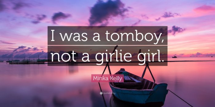 3840x2160 Minka Kelly Quote: “I was a tomboy, not a girlie girl.” (7