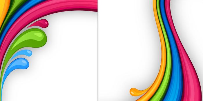 1400x980 Color Splash Vector Wallpaper Pack Three - Download Free Vector Art