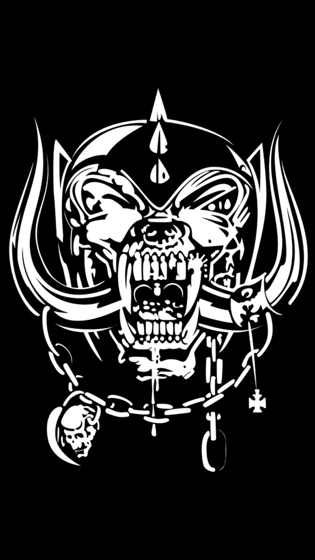 1242x2208 Motörhead-Logo-3Wallpapers-iPhone-Parallax | ดนตรี in 2019 | Lemmy
