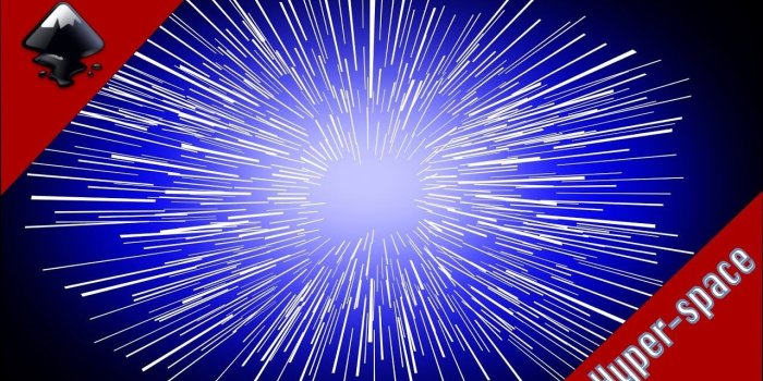 1280x720 Hyperspace with Inkscape | Inkscape Wallpaper time-lapse|