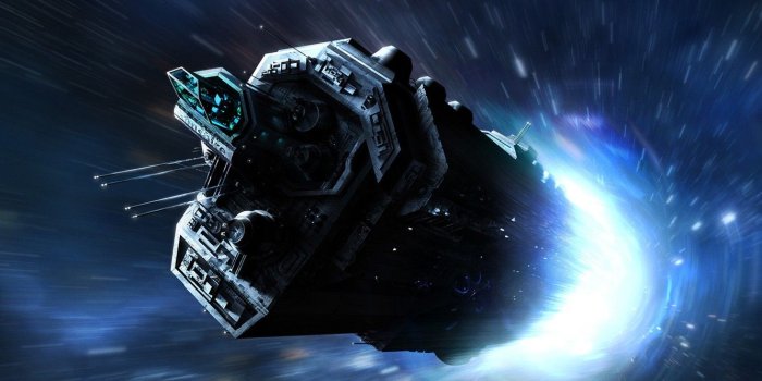 1332x850 Wallpaper Space, Fantasy, Art, Space, Spaceship, Fiction, Spaceship