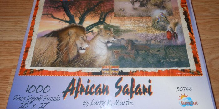 1600x1200 SunsOut African Safari 1000 Piece Jigsaw Puzzle Original Classic
