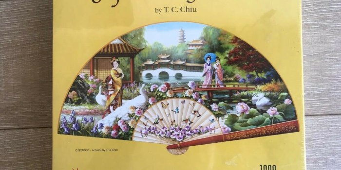 1600x1200 Japanese Garden a 1000-piece Jigsaw Puzzle by SunsOut Inc